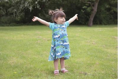 Click to order custom made Twirly T Shirt Dress