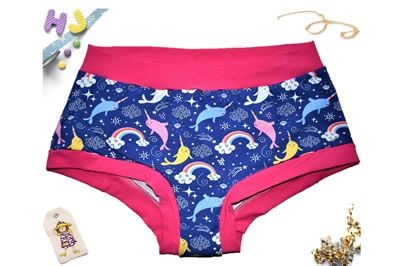 Surprise fabric knickers available at Hiccups & Juice