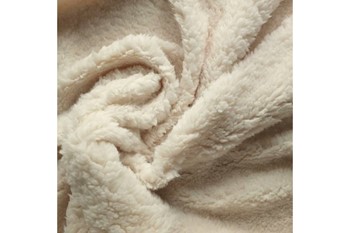 Sherpa fleece fabric