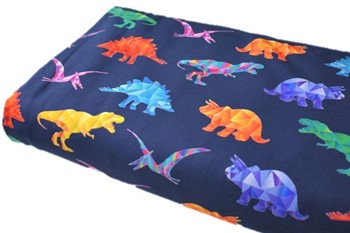 Rainbowsaurs Fabric